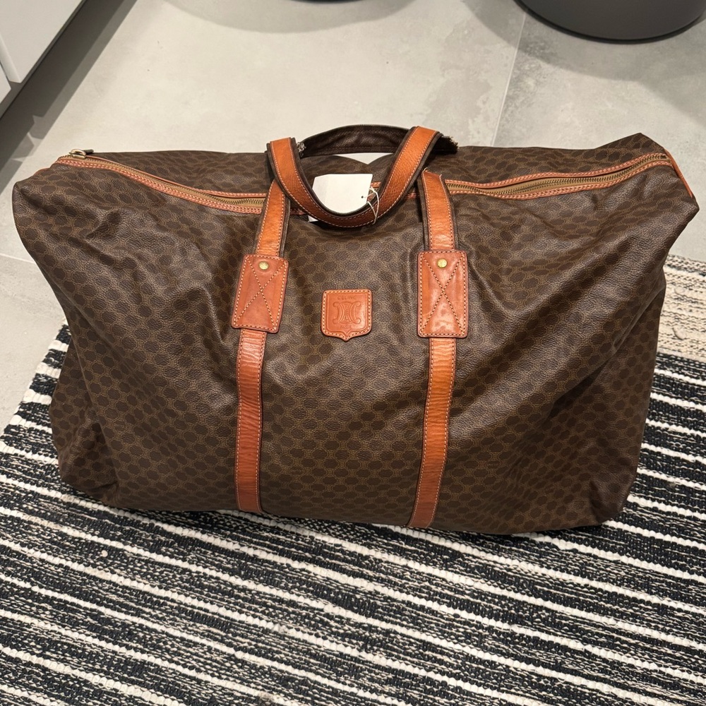 CELINE DUFFEL Travel Bag XL Vintage